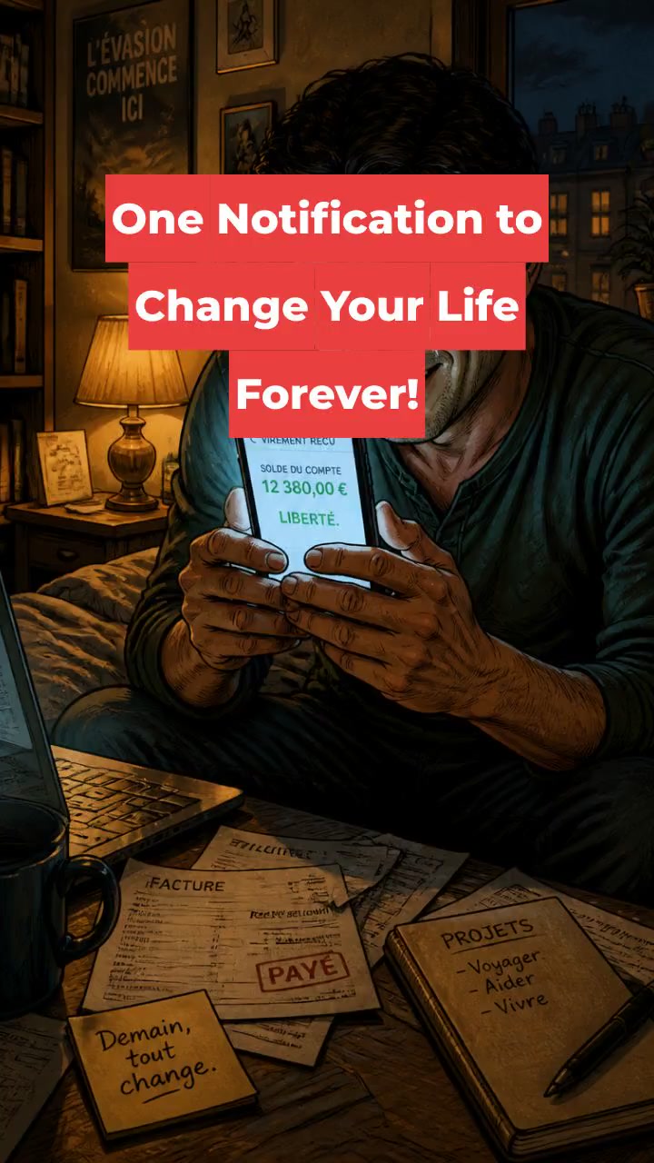 One Notification to Change Your Life Forever!