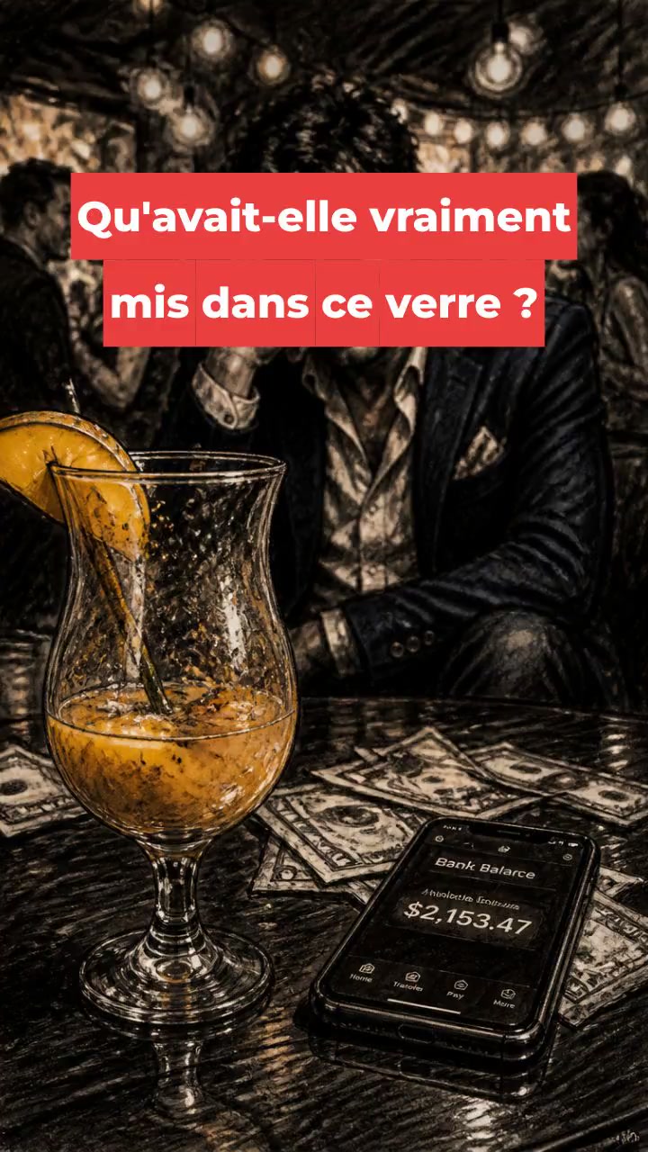 Qu'avait-elle vraiment mis dans ce verre ?