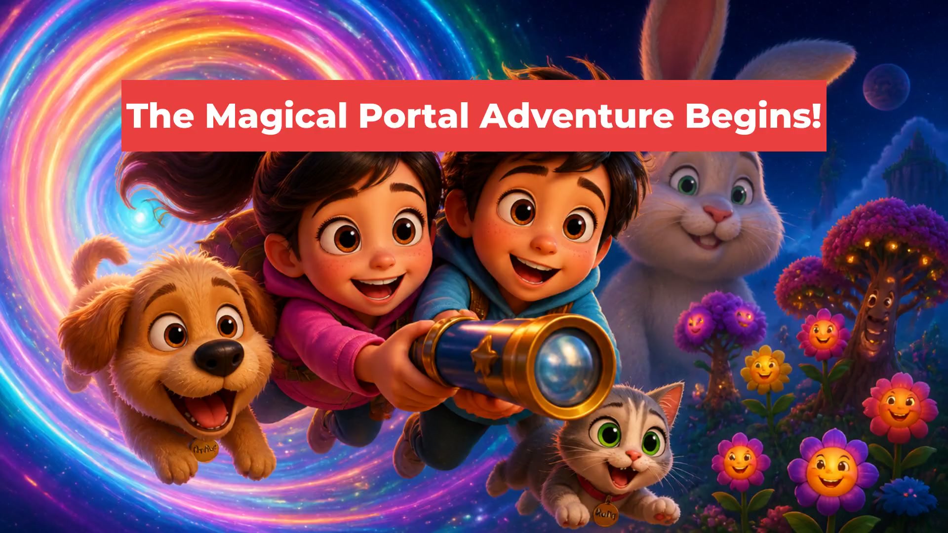 The Magical Portal Adventure Begins!
