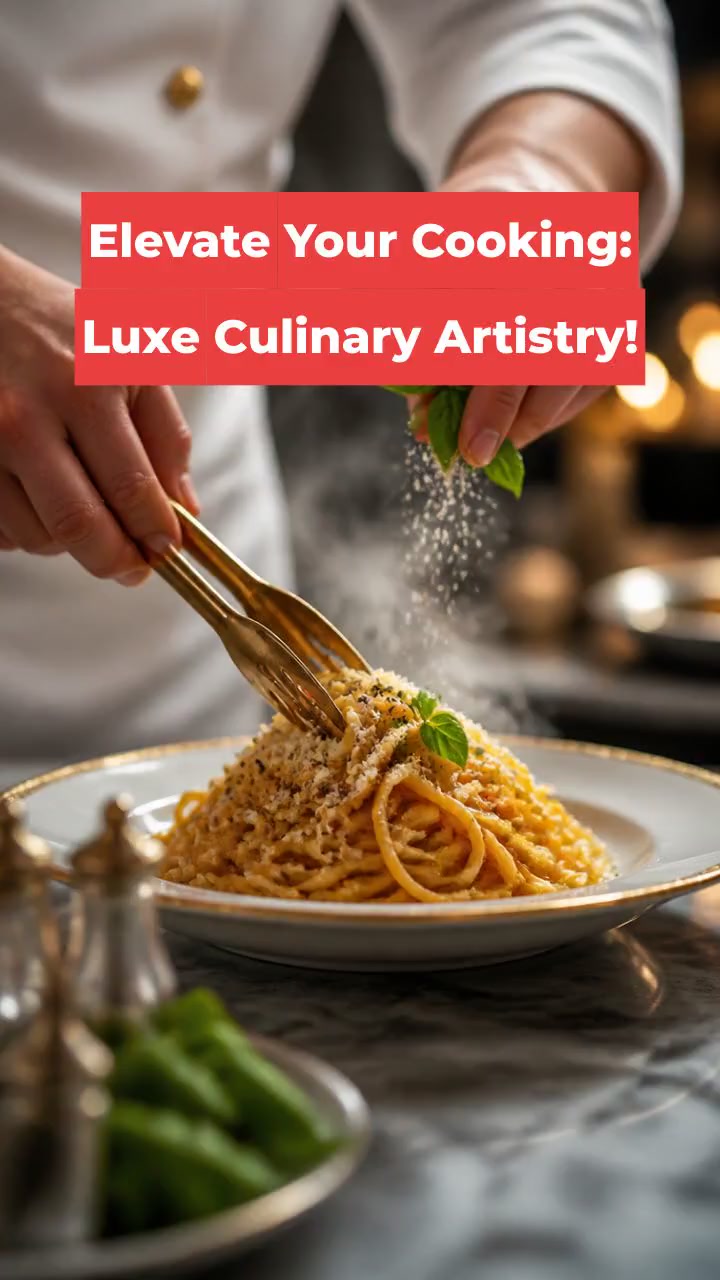 Elevate Your Cooking: Luxe Culinary Artistry!