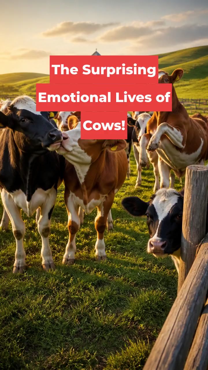The Surprising Emotional Lives of Cows!