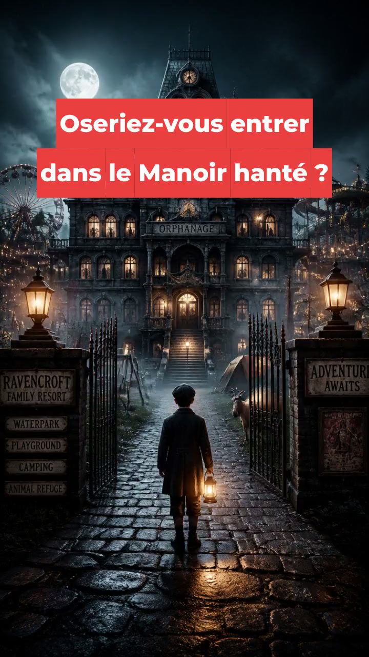 Oseriez-vous entrer dans le Manoir hanté ?