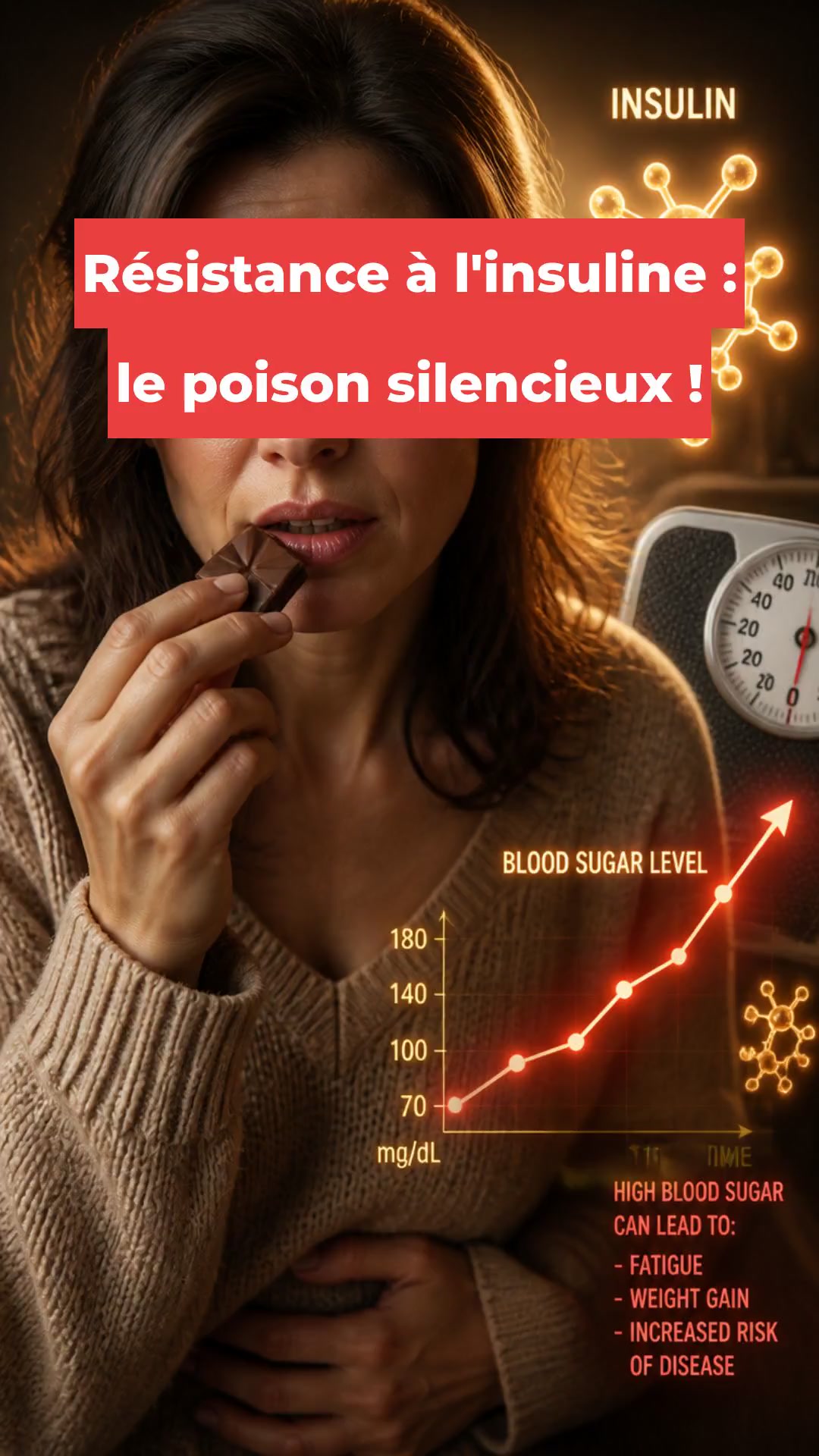 Résistance à l'insuline : le poison silencieux !