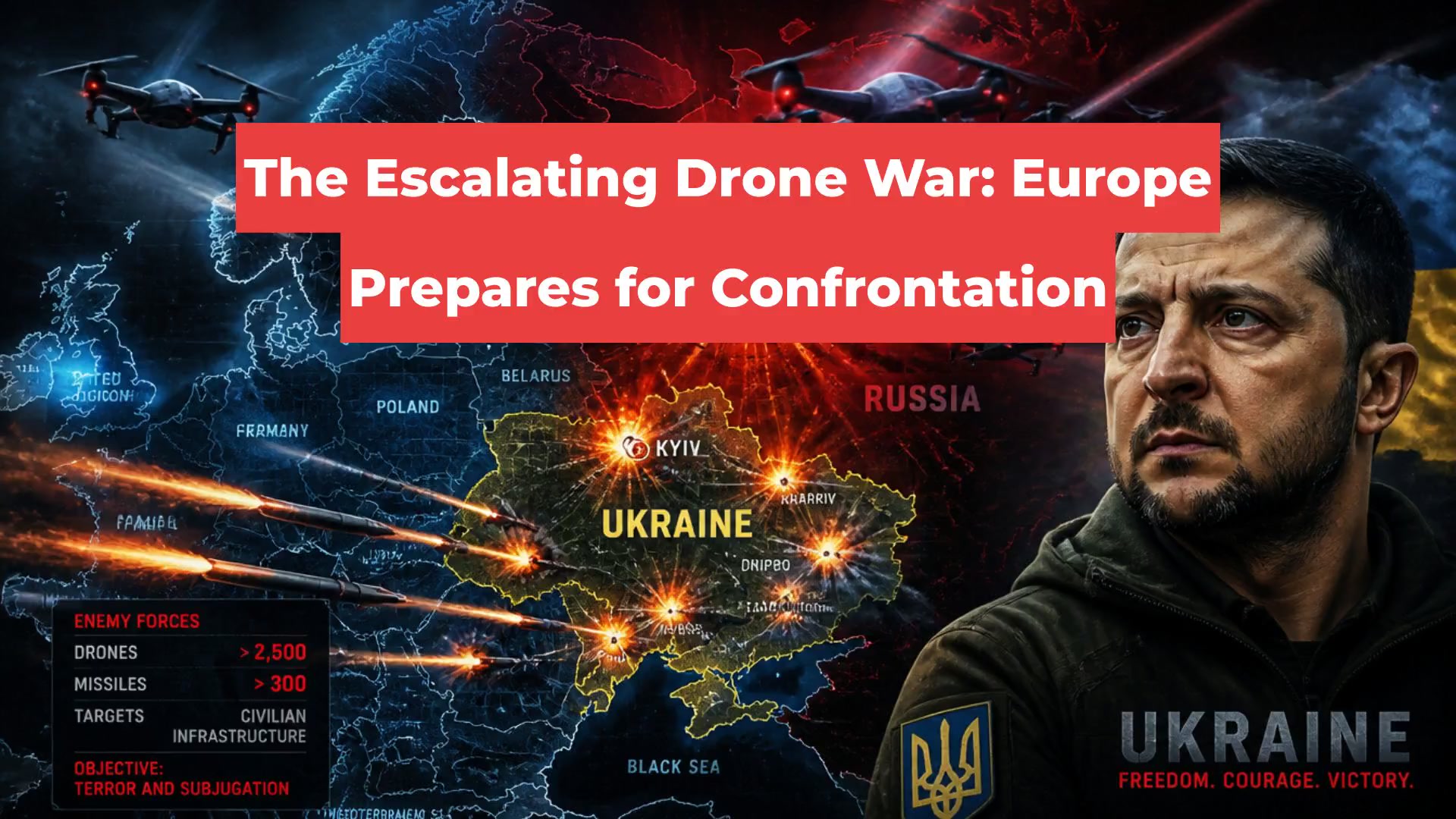 The Escalating Drone War: Europe Prepares for Confrontation