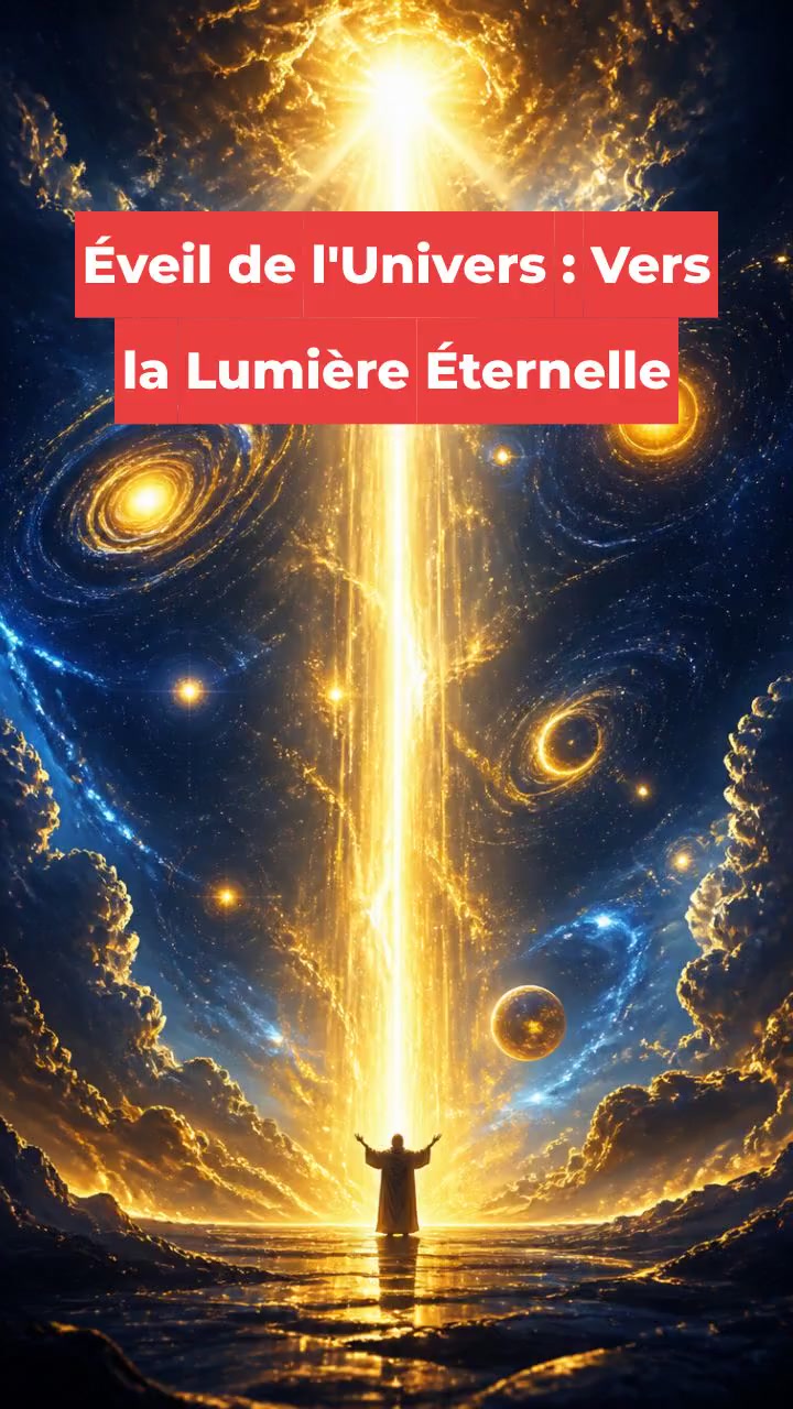 Éveil de l'Univers : Vers la Lumière Éternelle