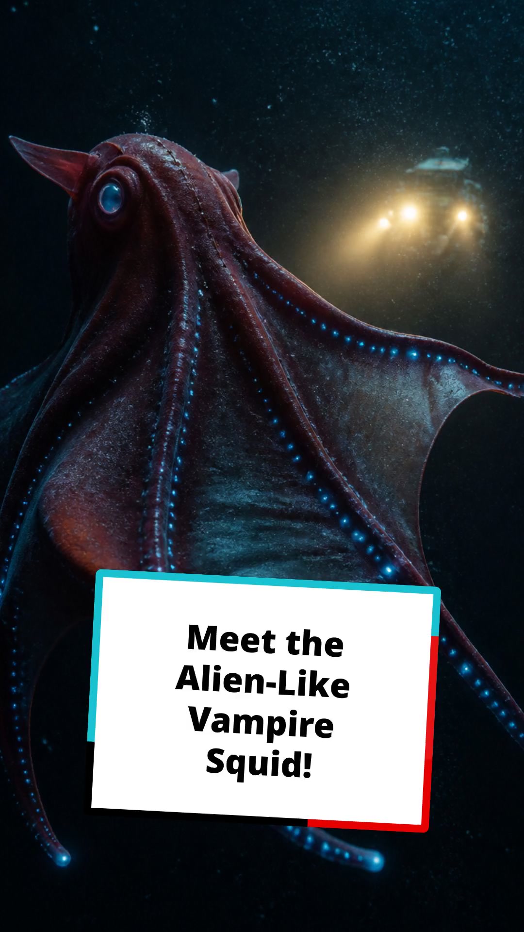 Meet the Alien-Like Vampire Squid!