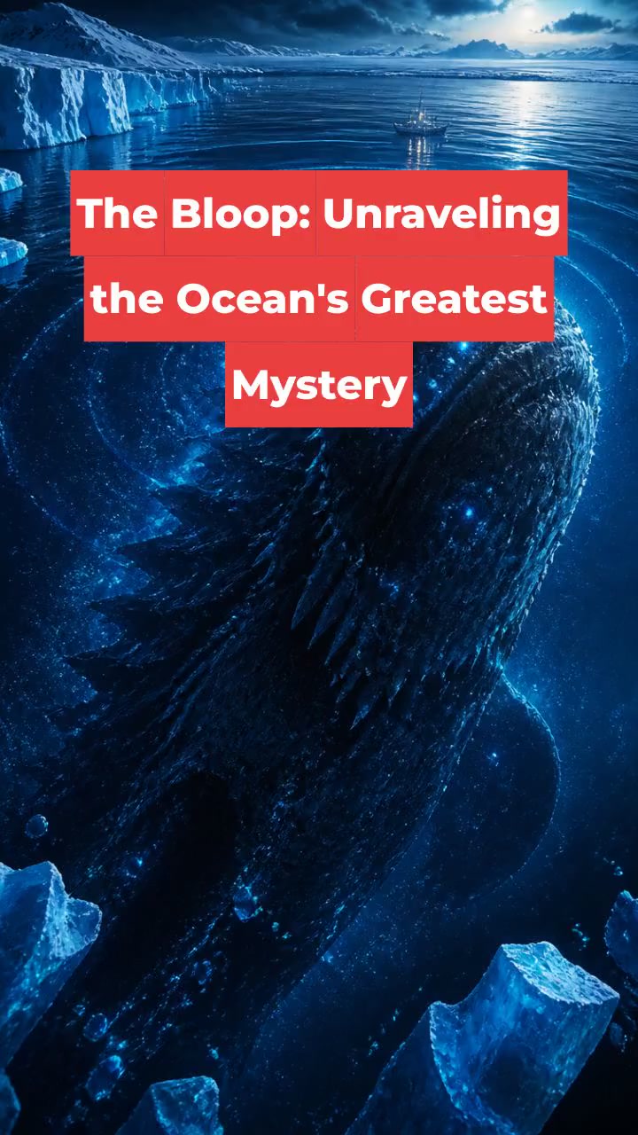 The Bloop: Unraveling the Ocean's Greatest Mystery