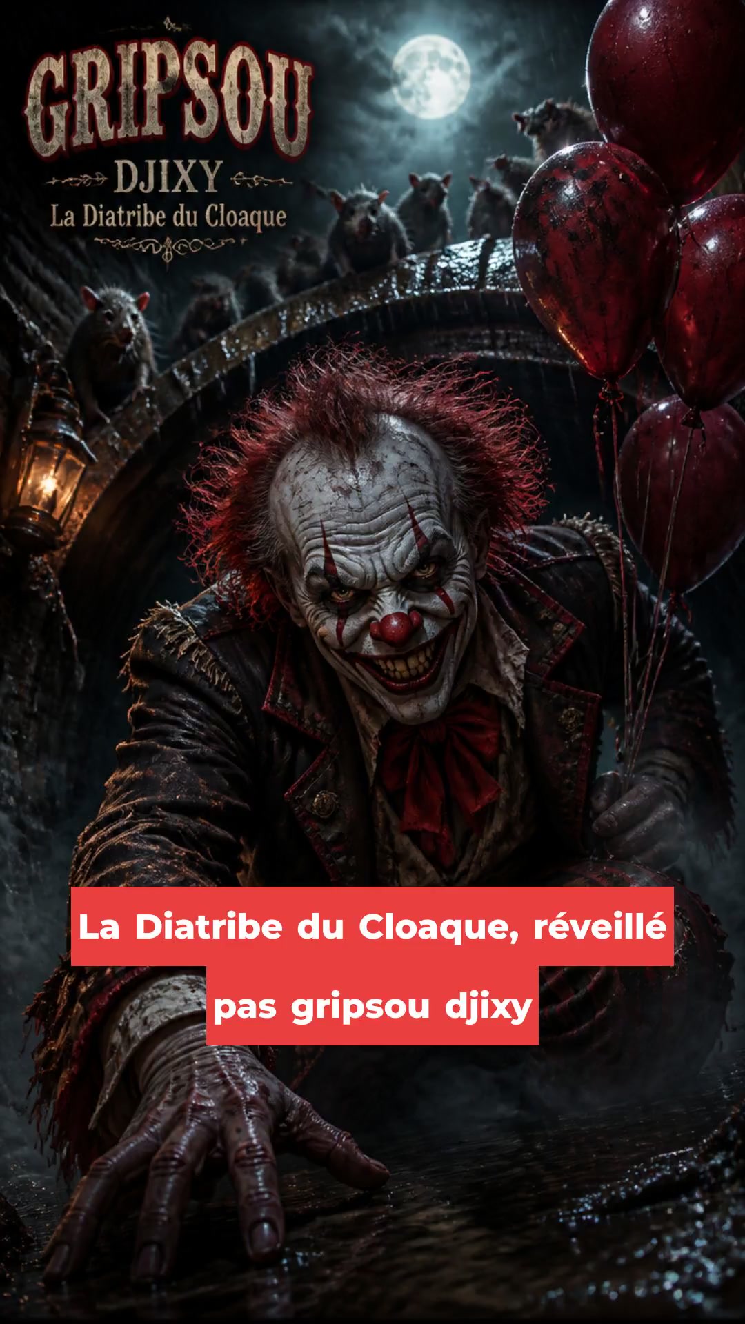 Le Clown de l'Épouvante : Réveillez Gripsou !