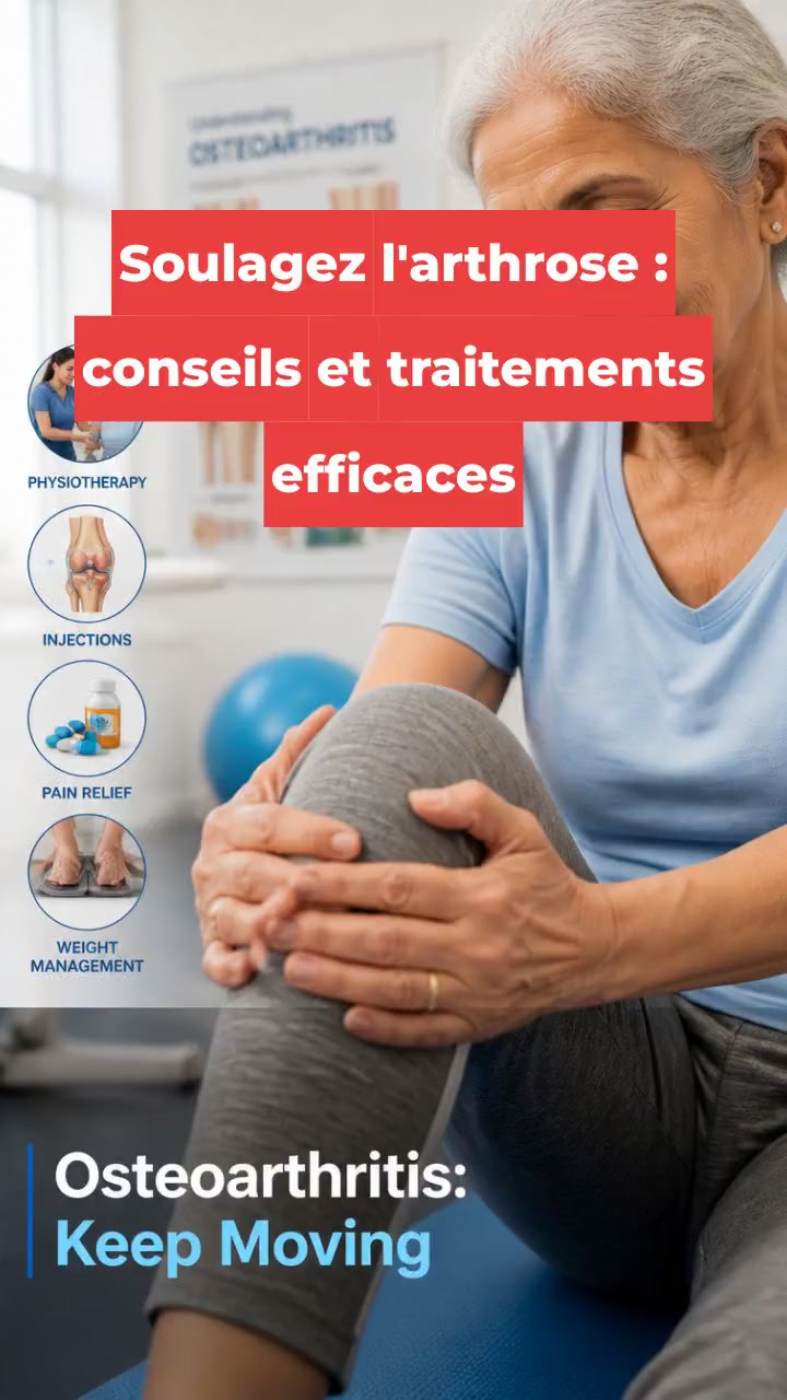 Soulagez l'arthrose : conseils et traitements efficaces
