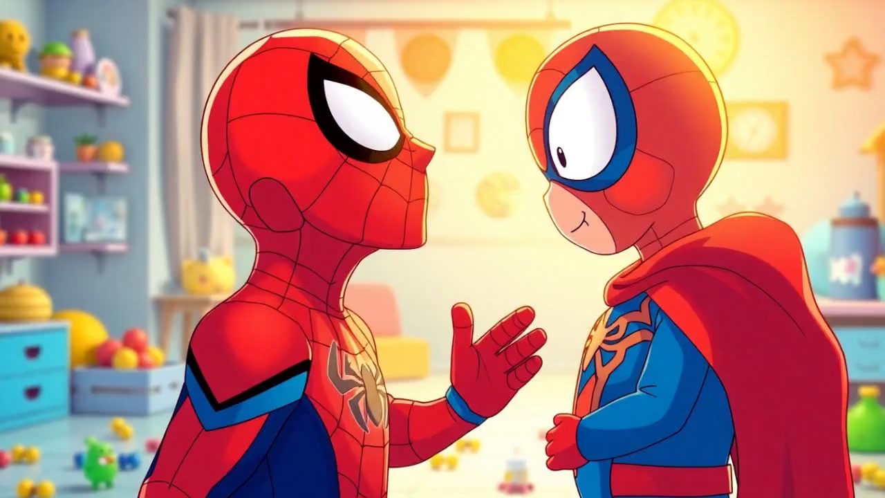 L'Aventure Étonnante de Spiderman et le Bébé Bougon !