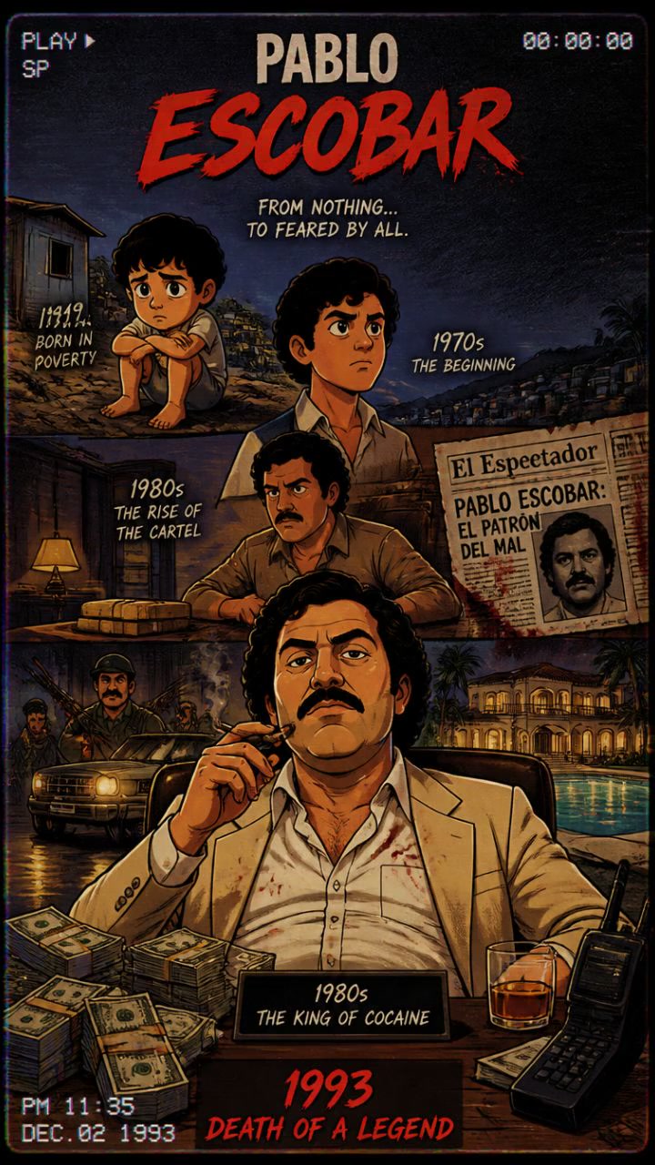 The Rise and Fall of Pablo Escobar: A True Crime Saga