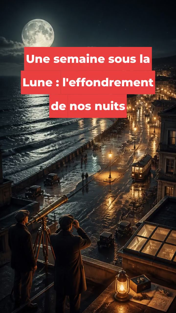 Une semaine sous la Lune : l'effondrement de nos nuits