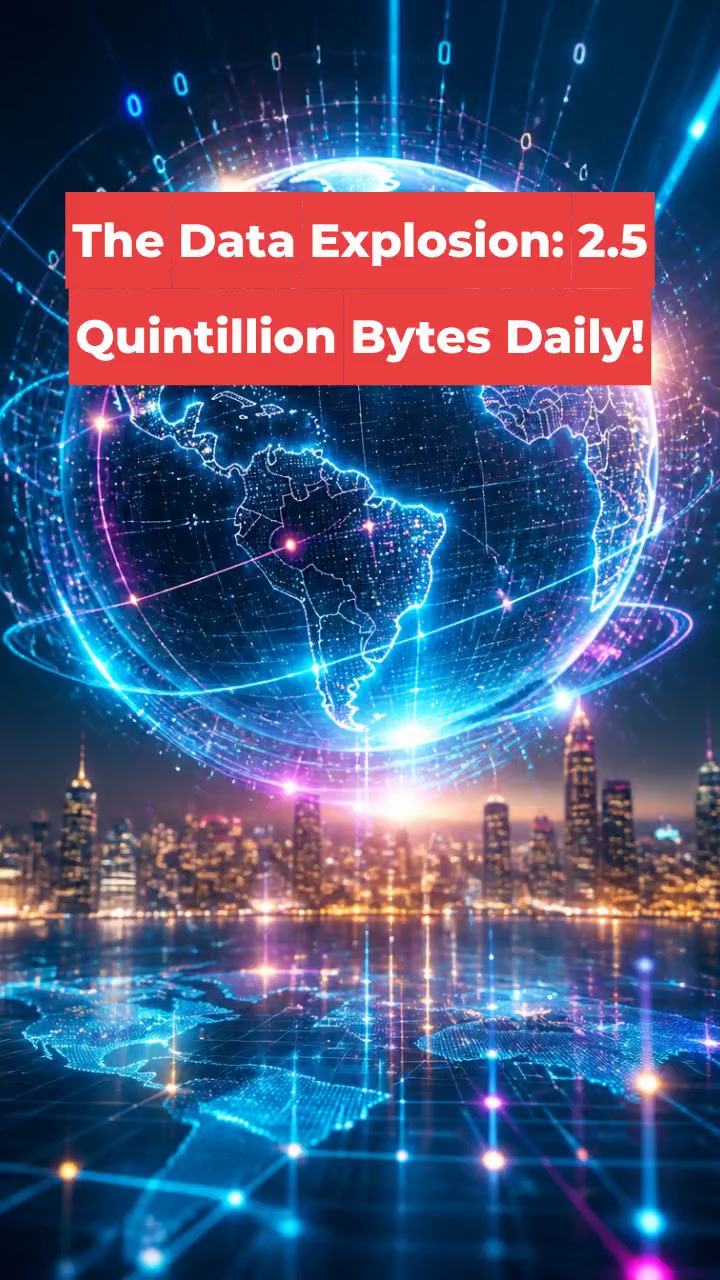 The Data Explosion: 2.5 Quintillion Bytes Daily!