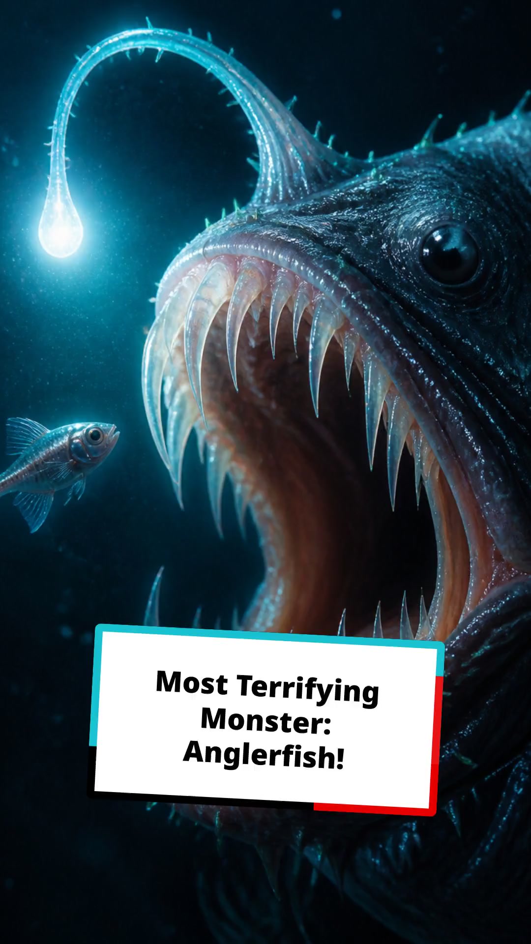 The Deep Sea's Most Terrifying Monster: Anglerfish!