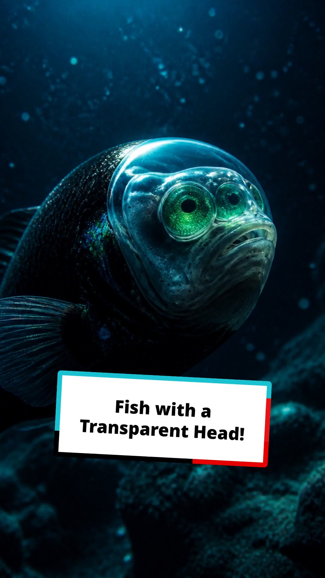 Meet the Alien Fish with a Transparent Head!