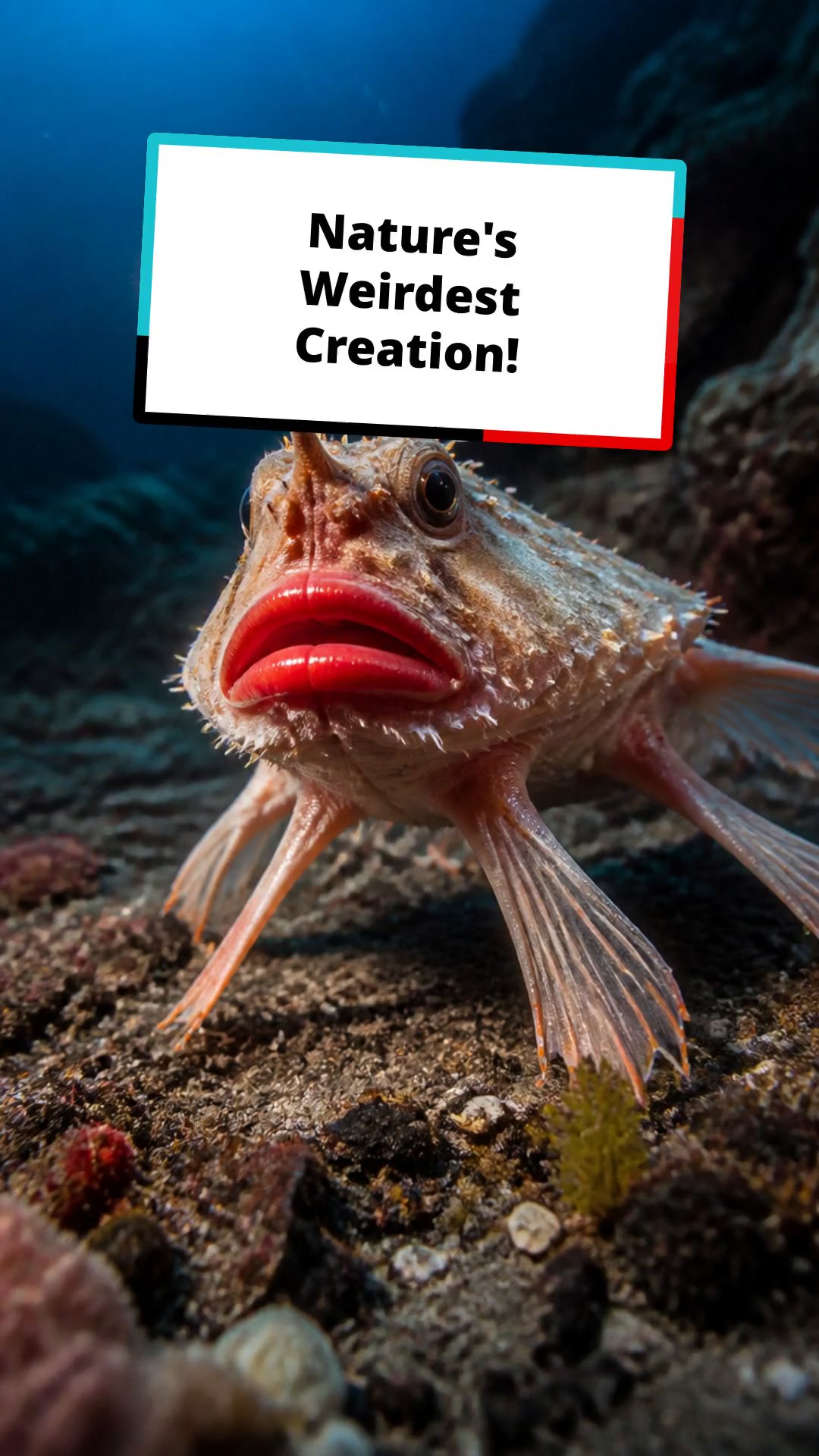 Meet the Lipstick Fish: Nature's Weirdest Creation!