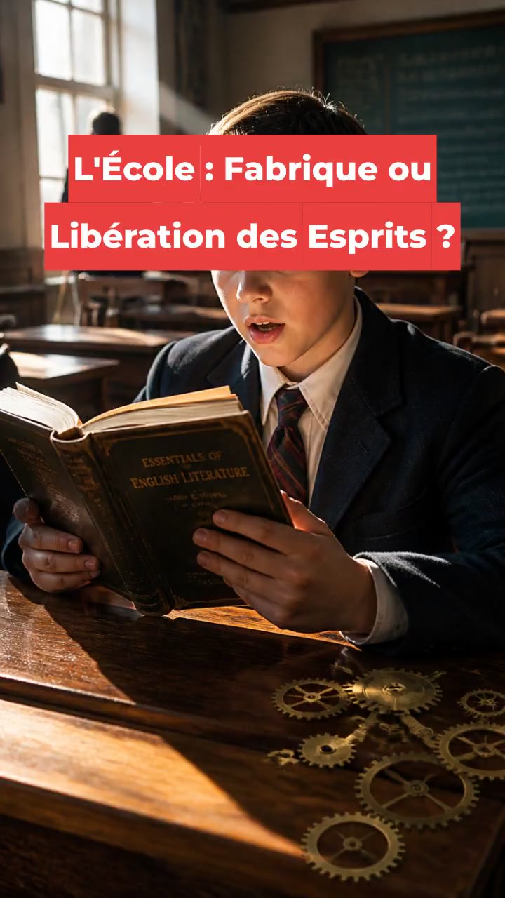 L'École : Fabrique ou Libération des Esprits ?