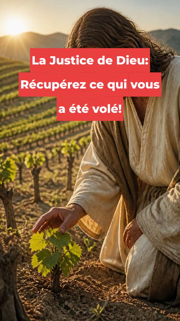 La Justice de Dieu: Récupérez ce qui vous a été volé!
