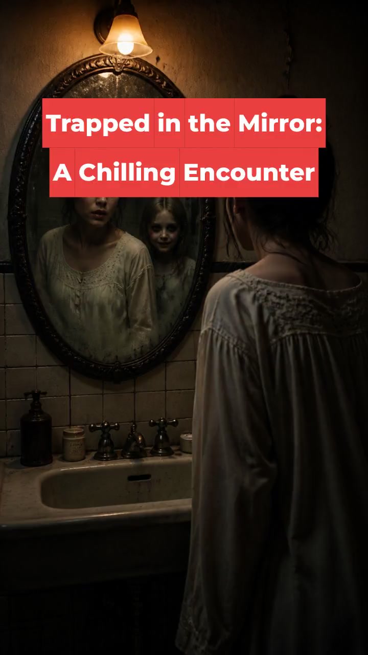 Trapped in the Mirror: A Chilling Encounter