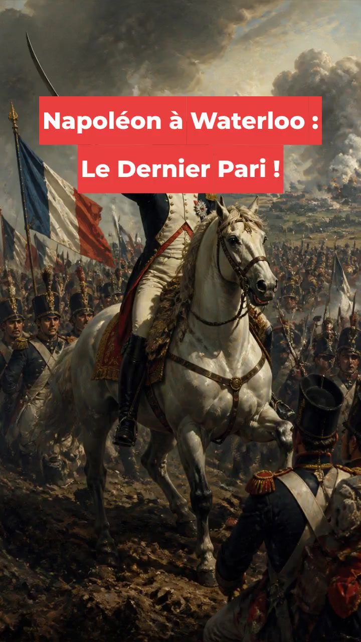 Napoléon à Waterloo : Le Dernier Pari !