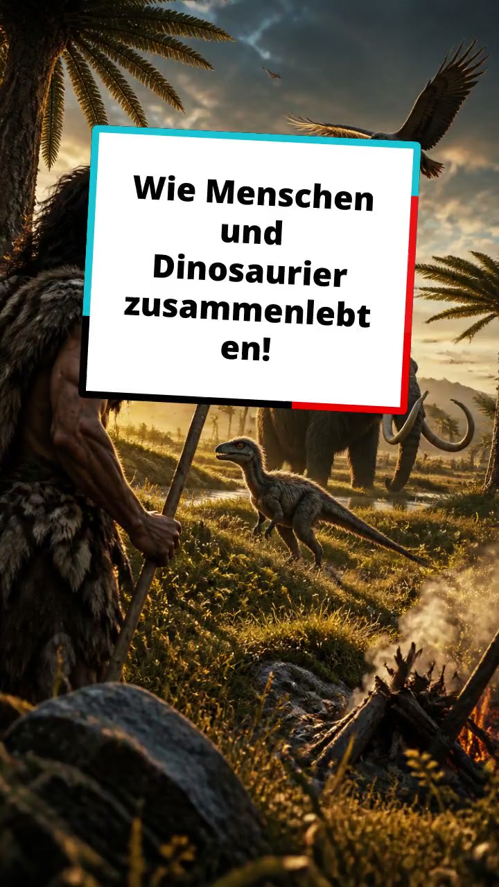 Wie Menschen und Dinosaurier zusammenlebten!