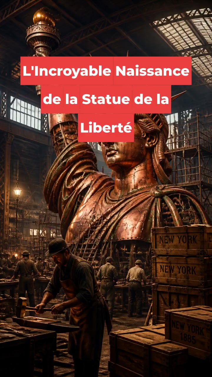 L'Incroyable Naissance de la Statue de la Liberté