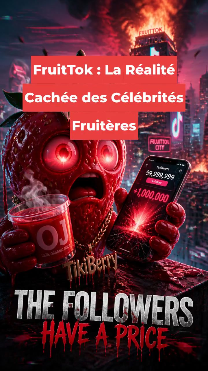 FruitTok : La Réalité Cachée des Célébrités Fruitères