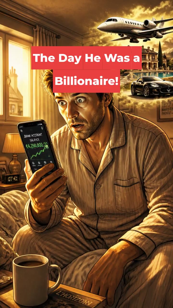 The Day He Was a Billionaire!