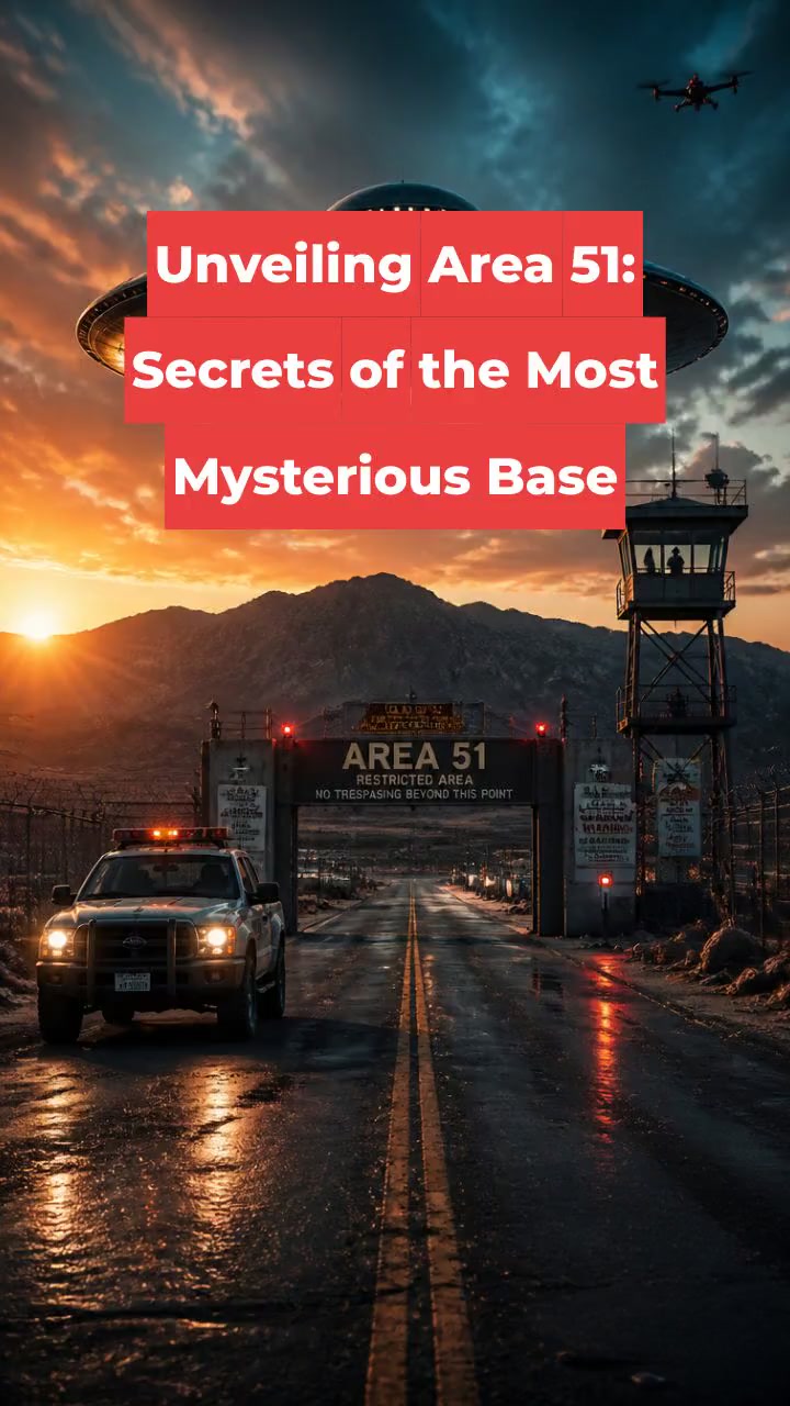 Unveiling Area 51: Secrets of the Most Mysterious Base