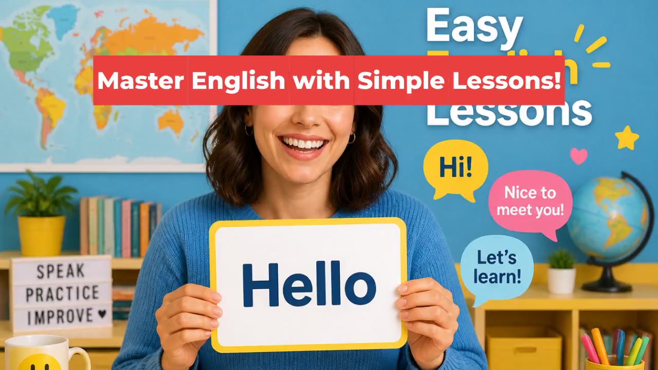 Master English with Simple Lessons!