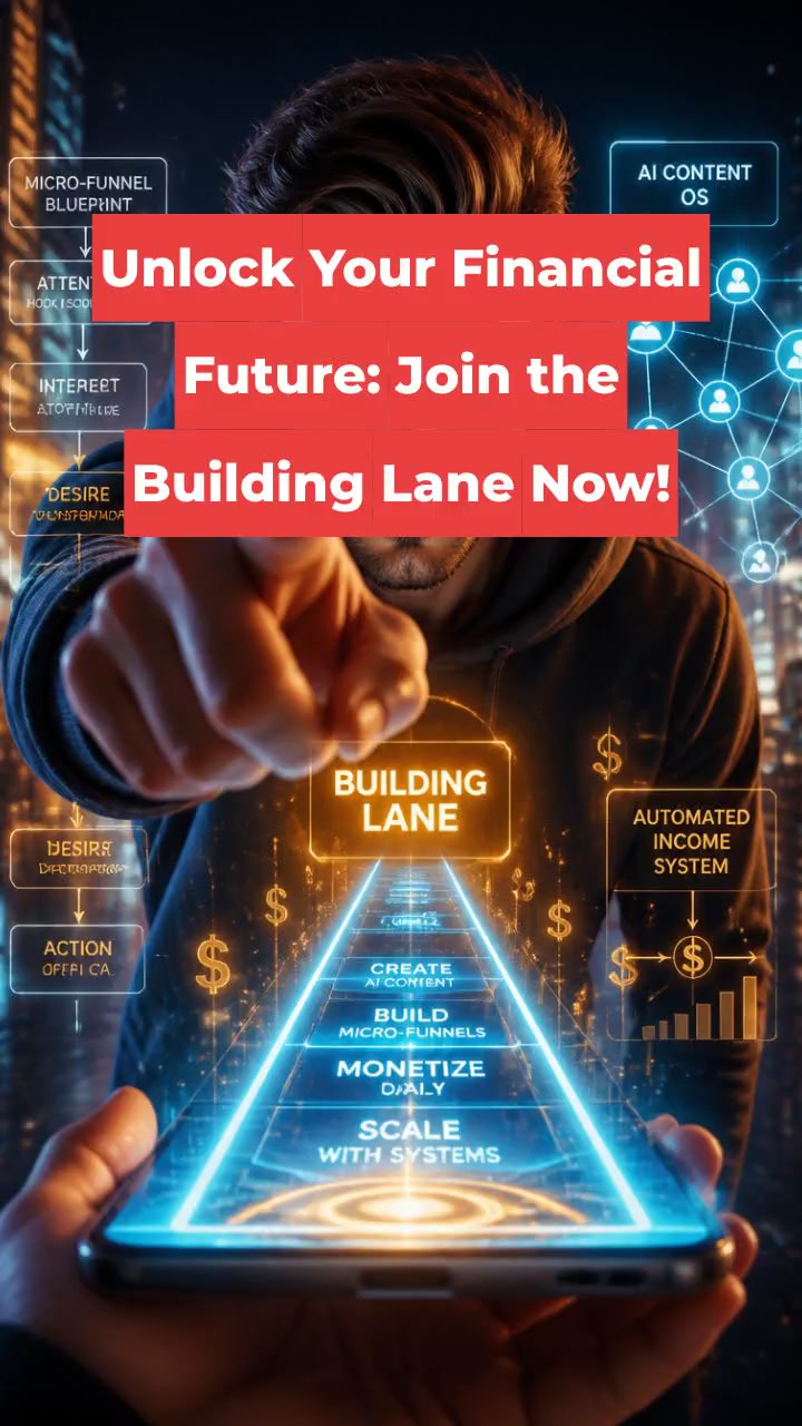 Unlock Your Financial Future: Join the Building Lane Now!