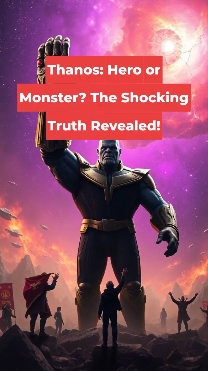 Thanos: Hero or Monster? The Shocking Truth Revealed!