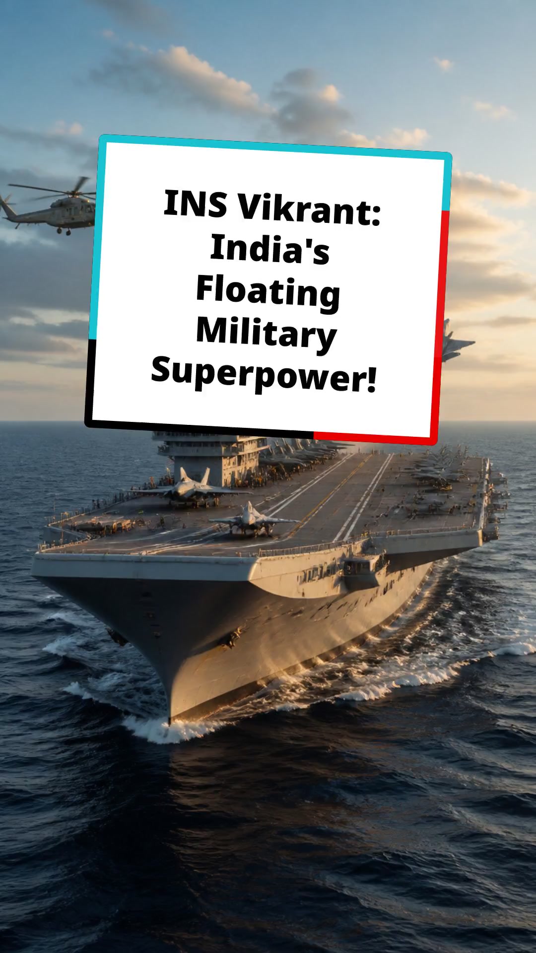 INS Vikrant: India's Floating Military Superpower!