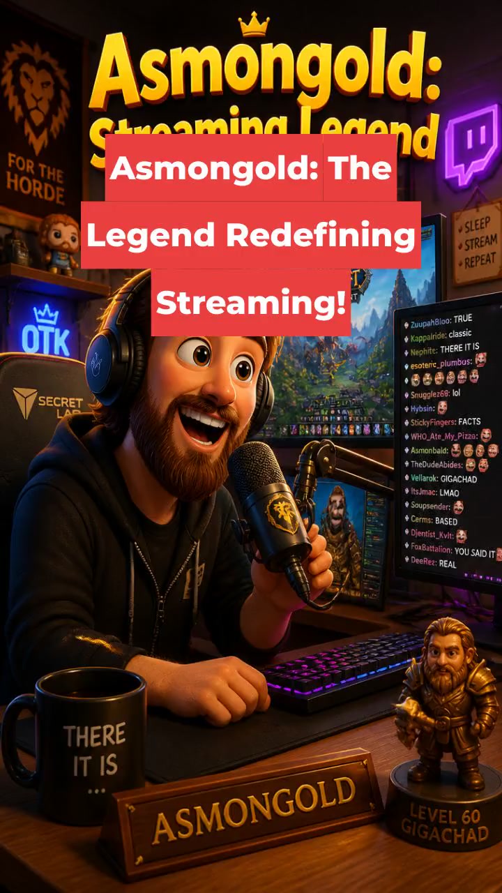 Asmongold: The Legend Redefining Streaming!