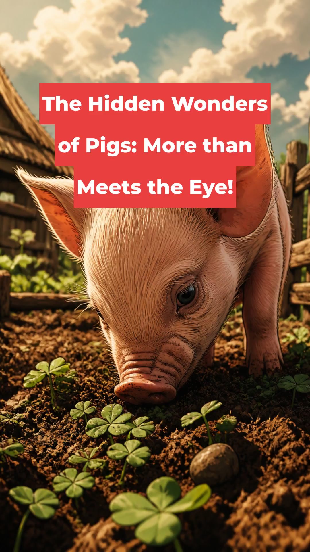 The Hidden Wonders of Pigs: More than Meets the Eye!