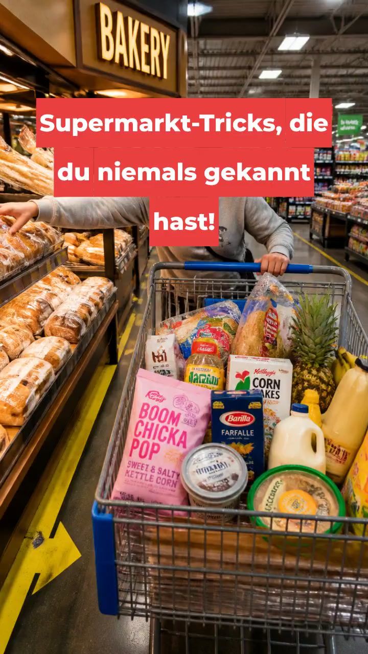 Supermarkt-Tricks, die du niemals gekannt hast!