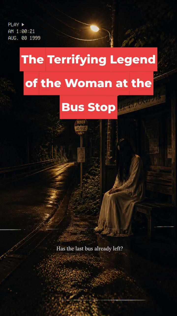 The Terrifying Legend of the Woman at the Bus Stop