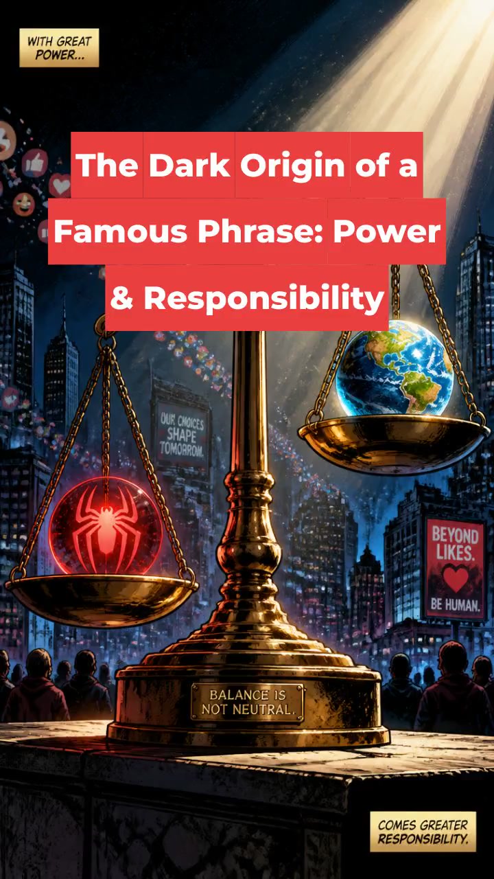 The Dark Origin of a Famous Phrase: Power & Responsibility