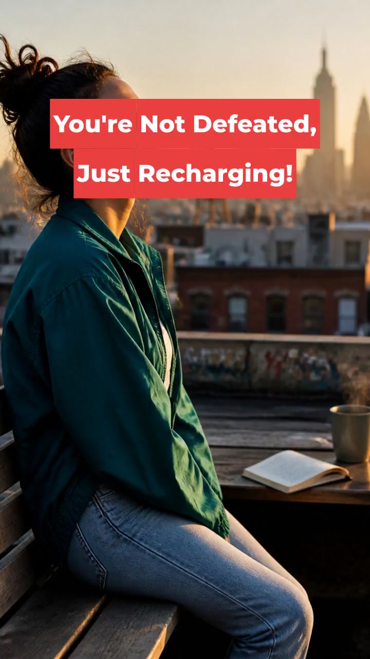 You're Not Defeated, Just Recharging!