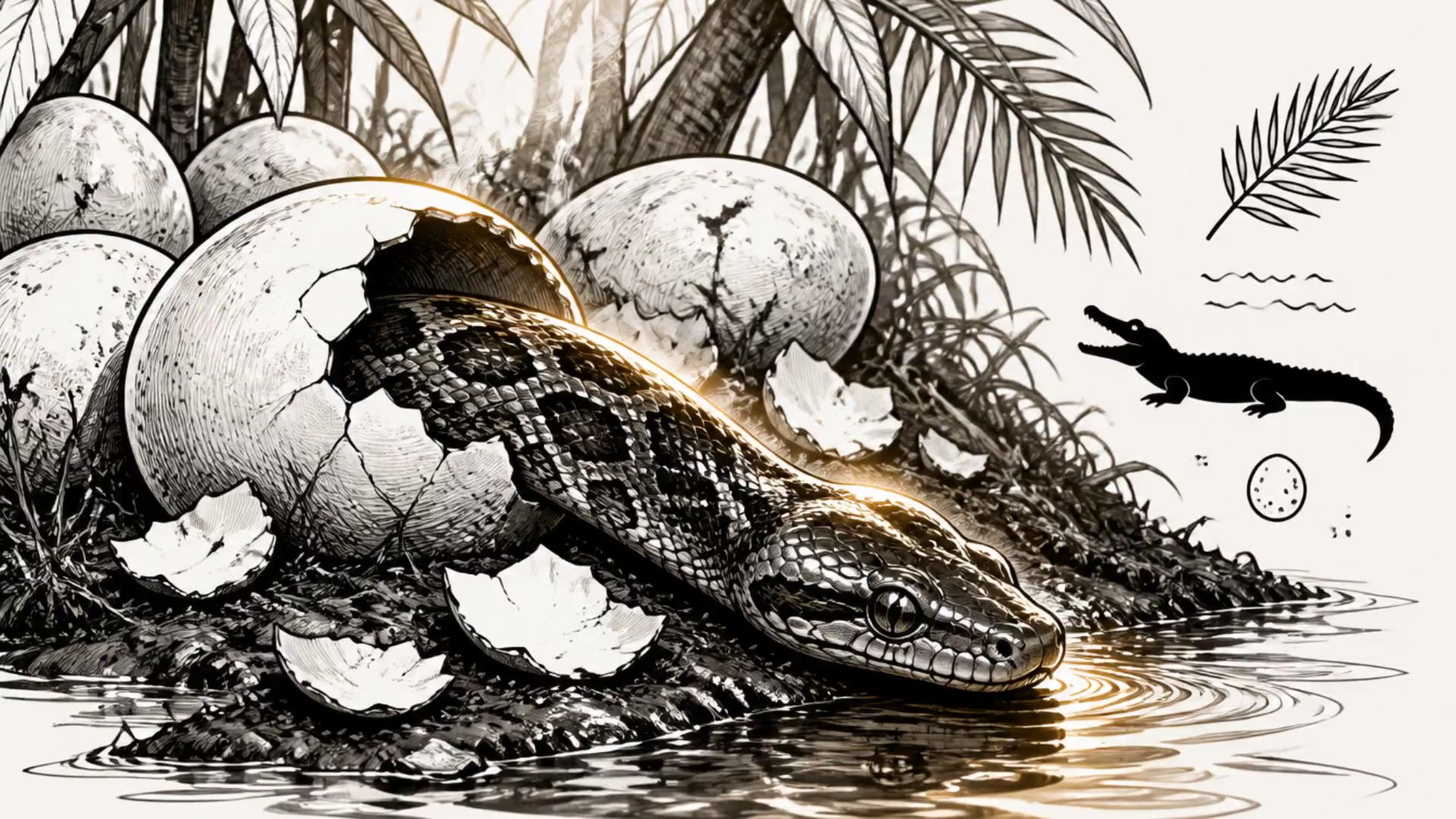 Survive the First 24 Hours as a Python Hatchling!