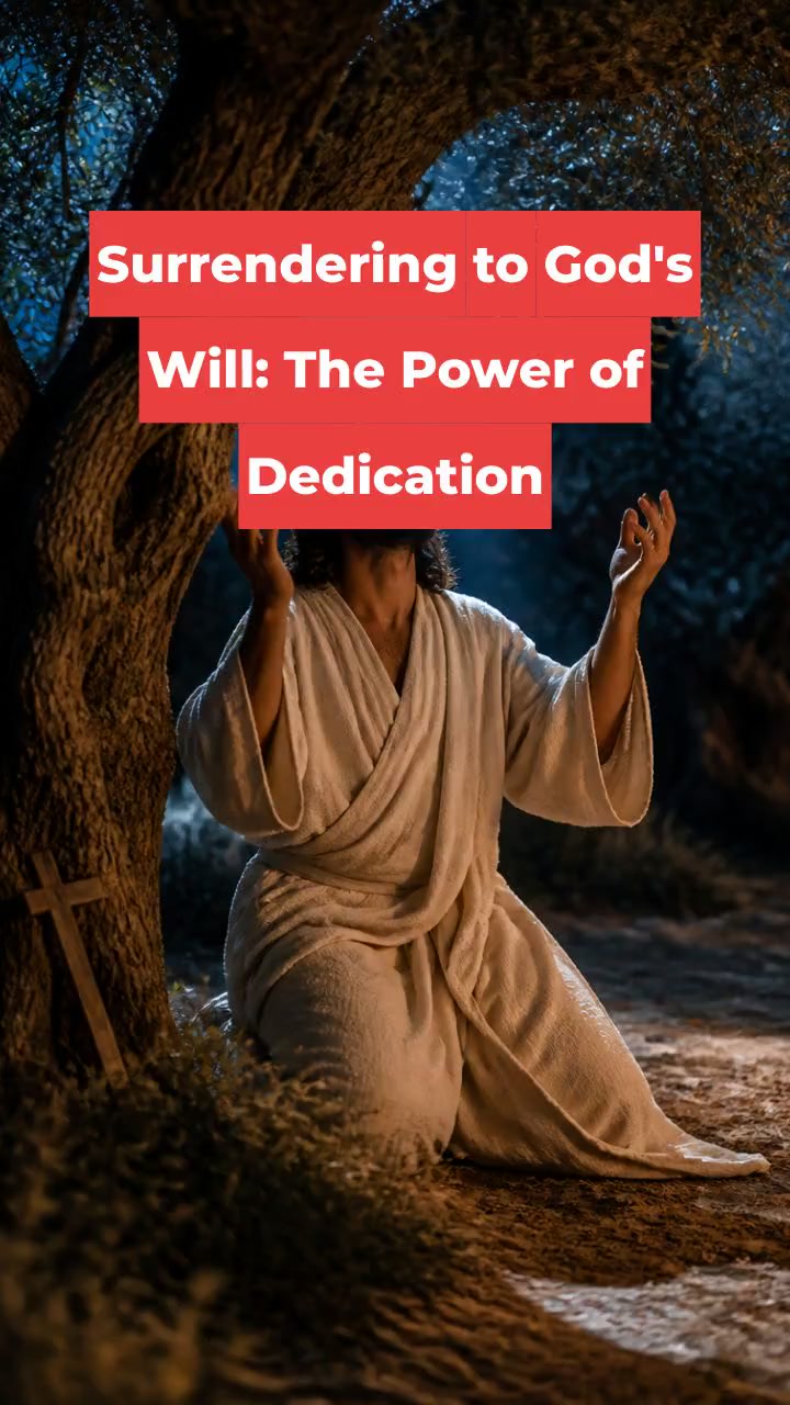 Surrendering to God's Will: The Power of Dedication