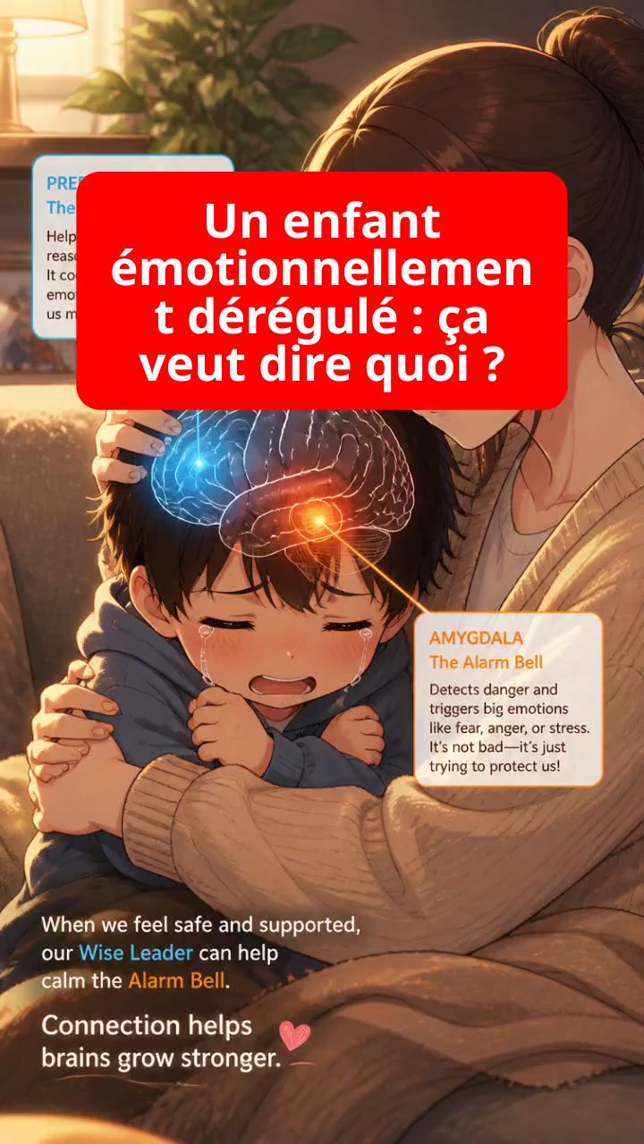 Comprendre l'enfant émotionnellement dérégulé