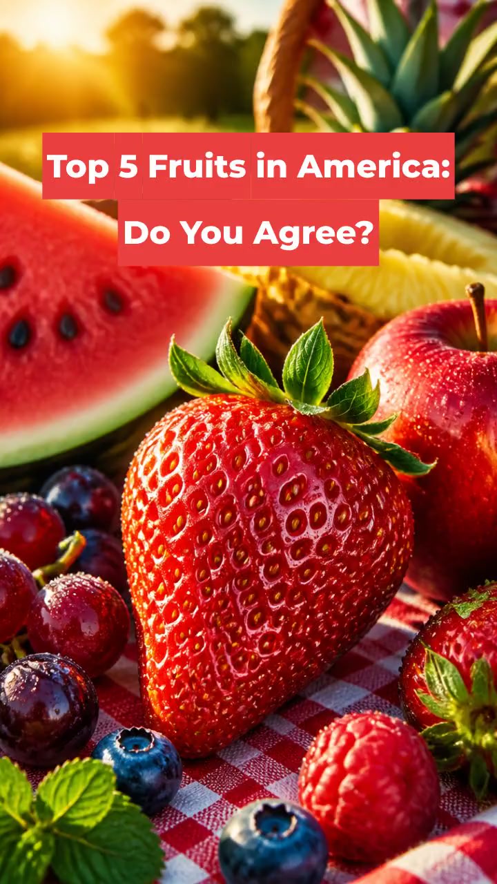 Top 5 Fruits in America: Do You Agree?