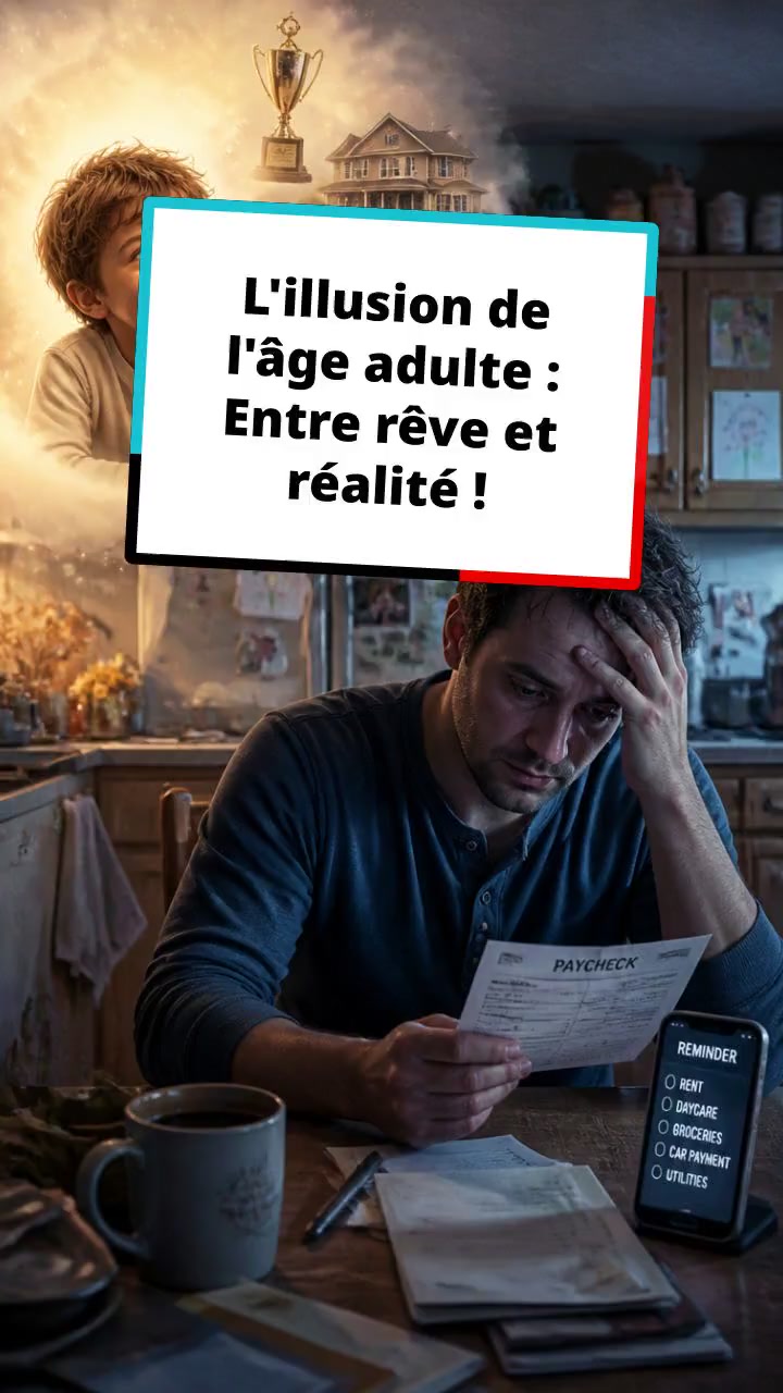 L'illusion de l'âge adulte : Entre rêve et réalité !