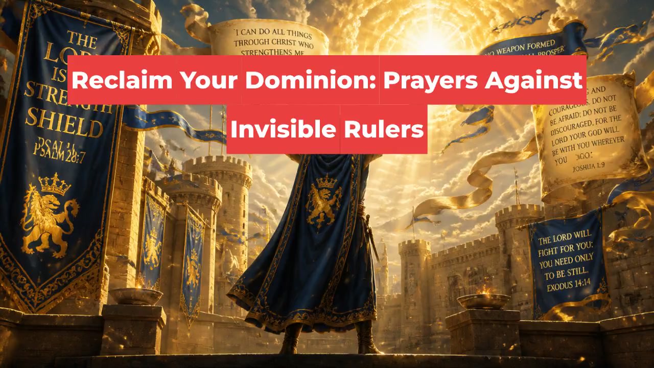 Reclaim Your Dominion: Prayers Against Invisible Rulers