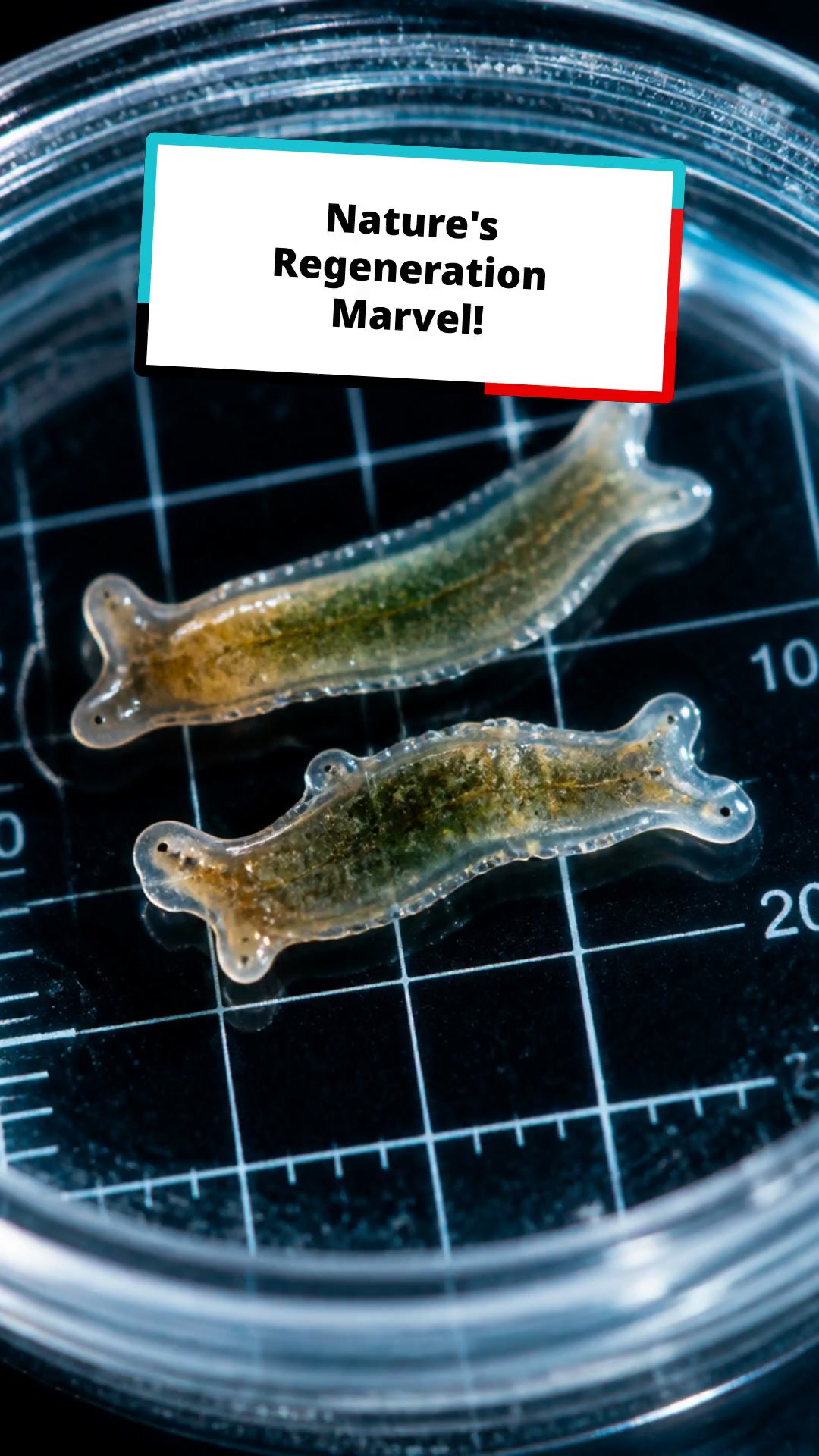 Meet the Immortal Planarian: Nature's Regeneration Marvel!