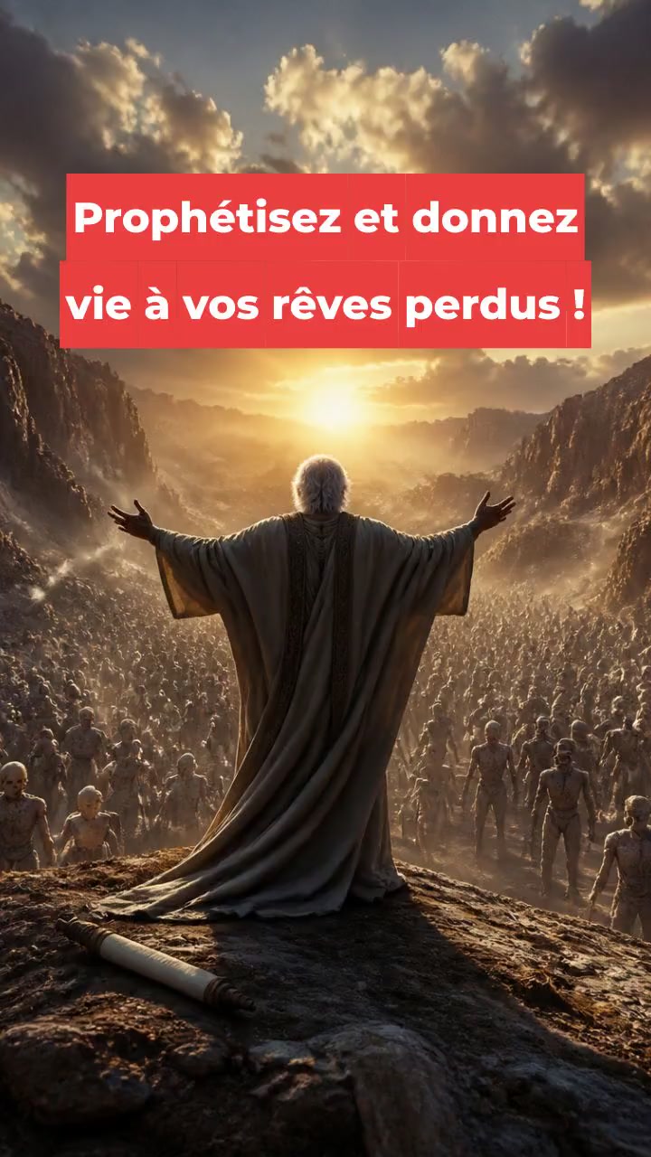 Prophétisez et donnez vie à vos rêves perdus !