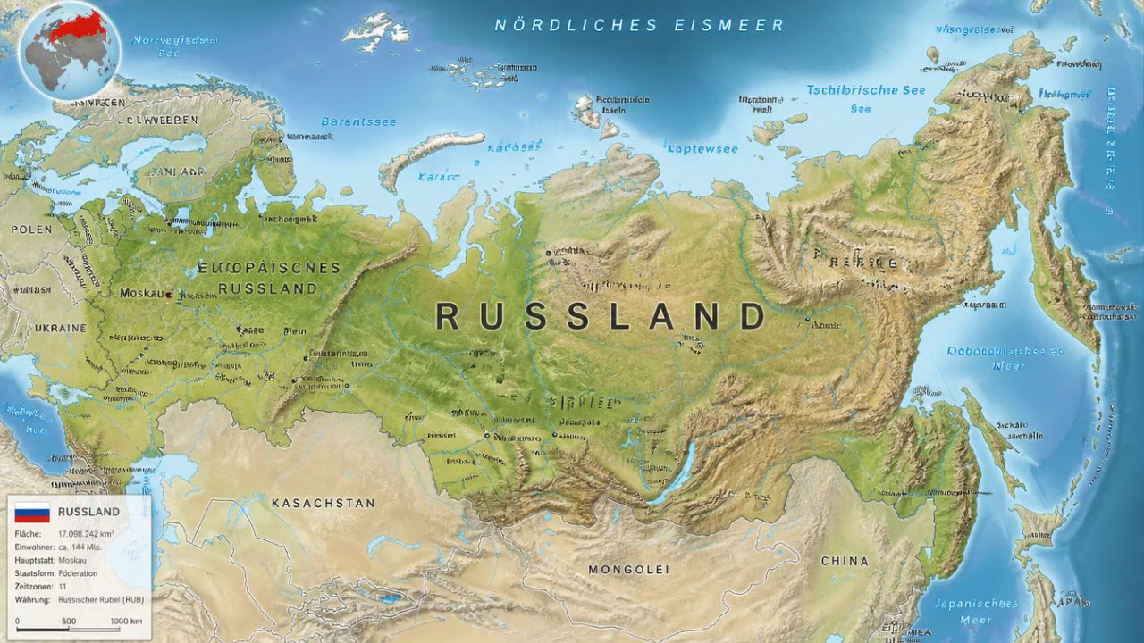 Warum ist Russland das größte Land der Welt?