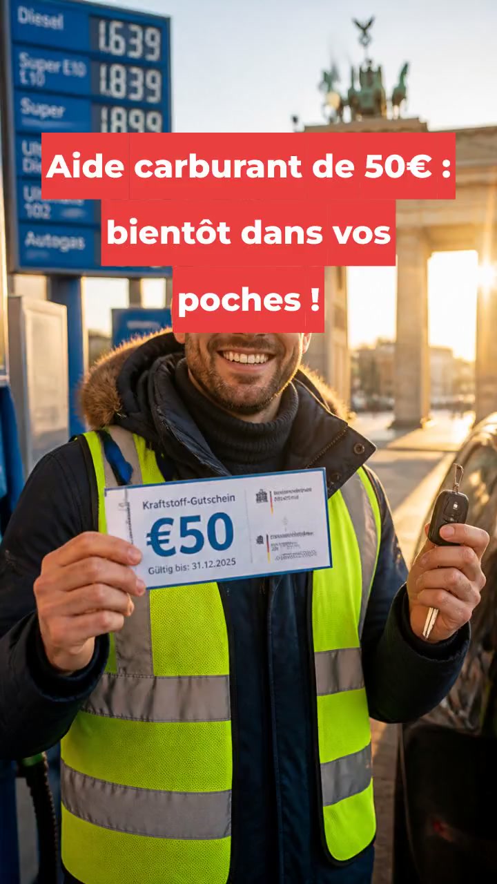 Aide carburant de 50€ : bientôt dans vos poches !