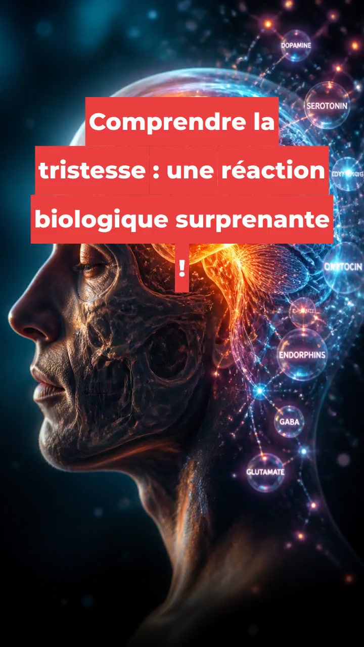 Comprendre la tristesse : une réaction biologique surprenante !